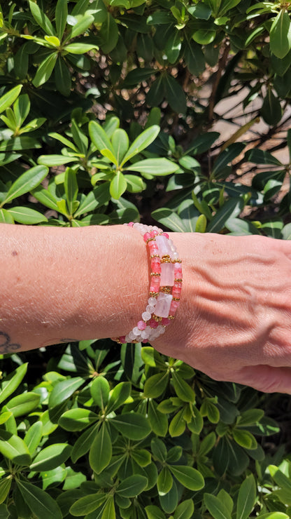 Bracelets multirangs Aura Libre – Énergie & Élégance