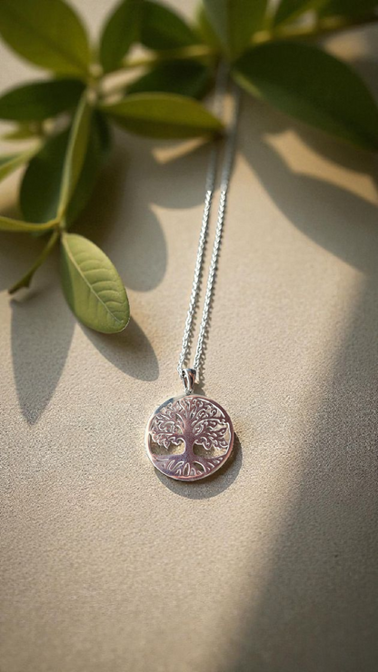 ✨ Collier Arbre de Vie ou Métatron – Acier inoxydable