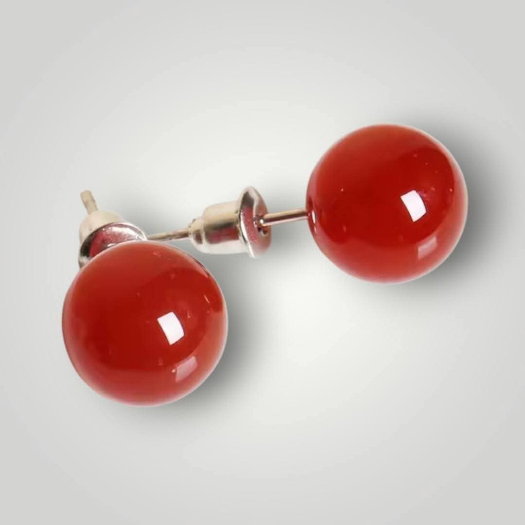 ✨ Puces d’oreilles en pierres naturelles