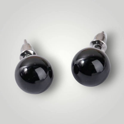 ✨ Puces d’oreilles en pierres naturelles