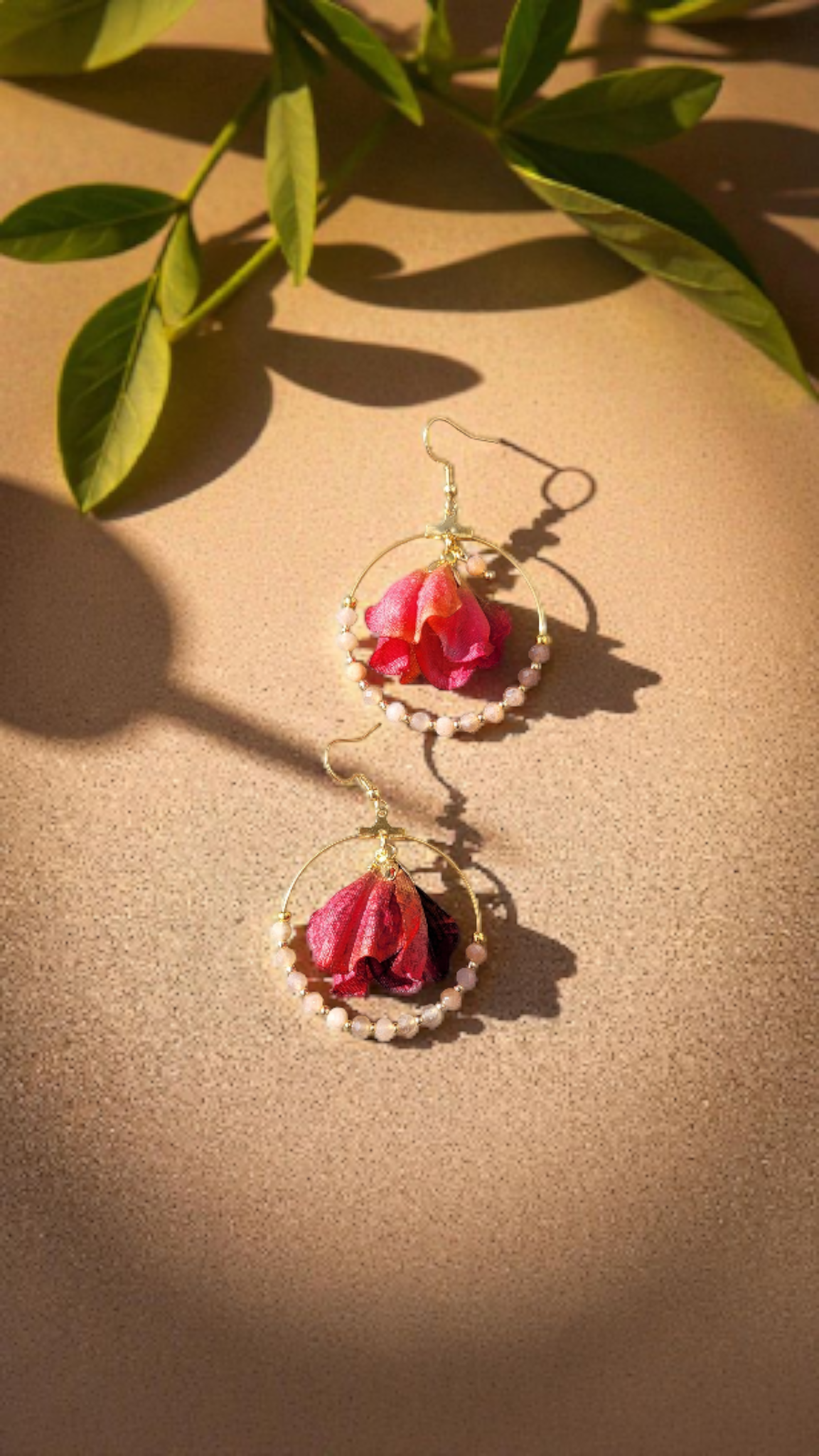 Boucles “Fleurs Bohèmes”