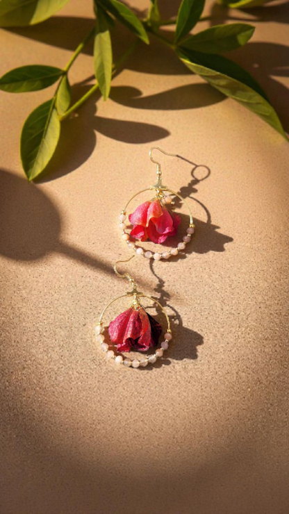 Boucles “Fleurs Bohèmes”