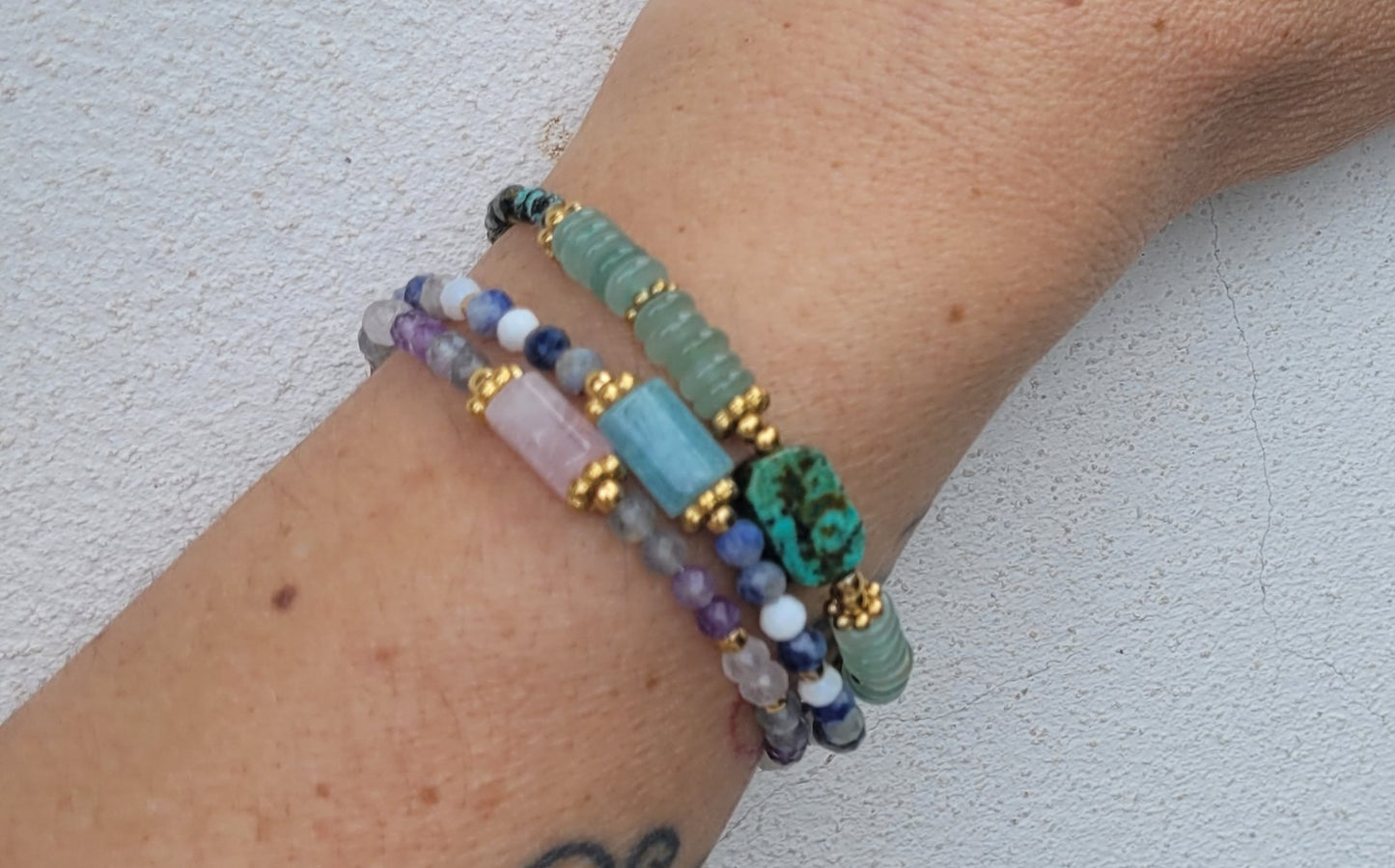 Bracelets Aura Libre – Pierres naturelles & vibrations douces
