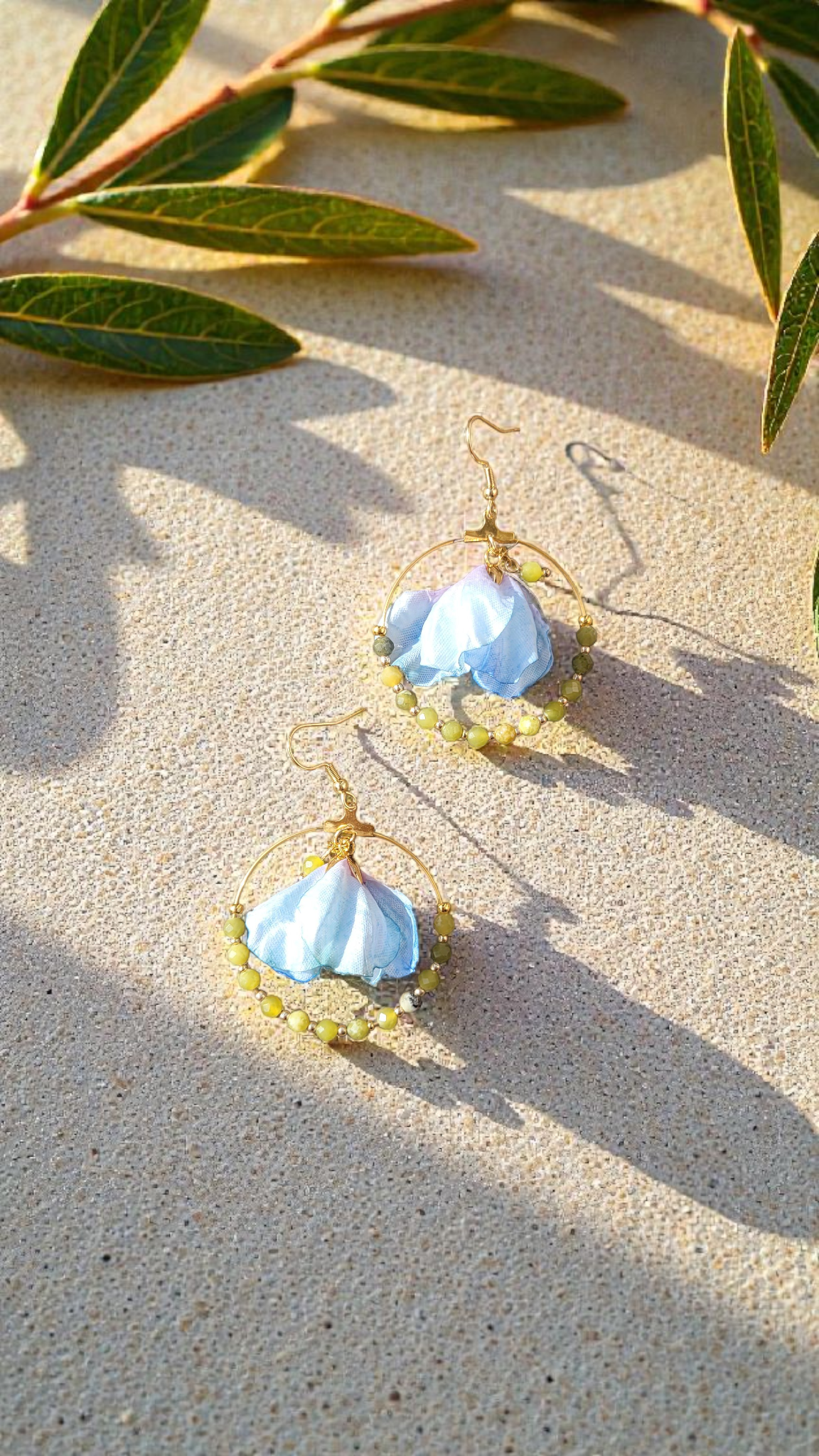 Boucles “Fleurs Bohèmes”