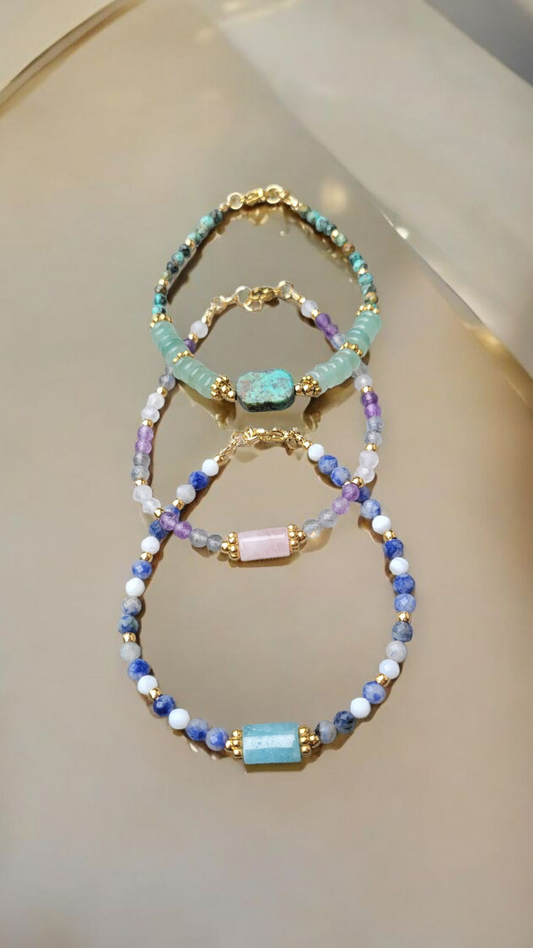 Bracelets Aura Libre – Pierres naturelles & vibrations douces