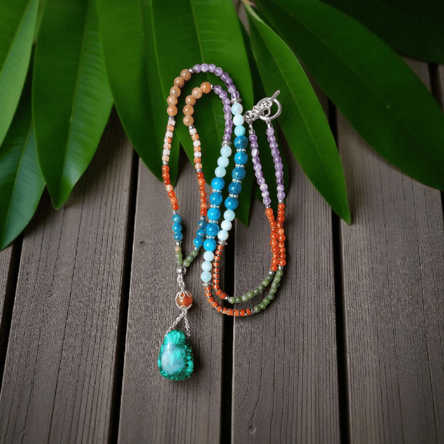🌿 Sautoir Anti - Douleurs - Flore Holistic