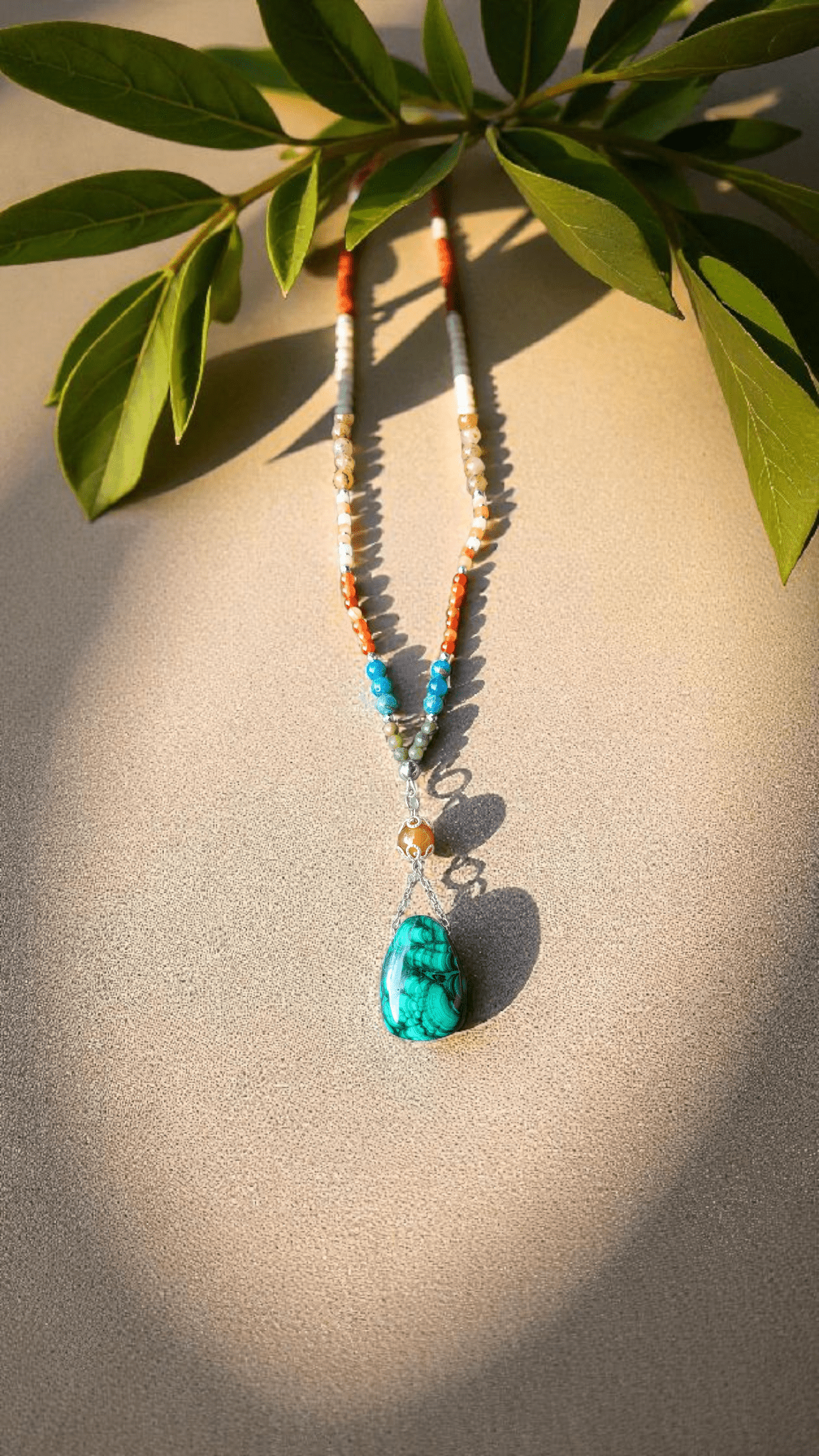 🌿 Sautoir Anti - Douleurs - Flore Holistic
