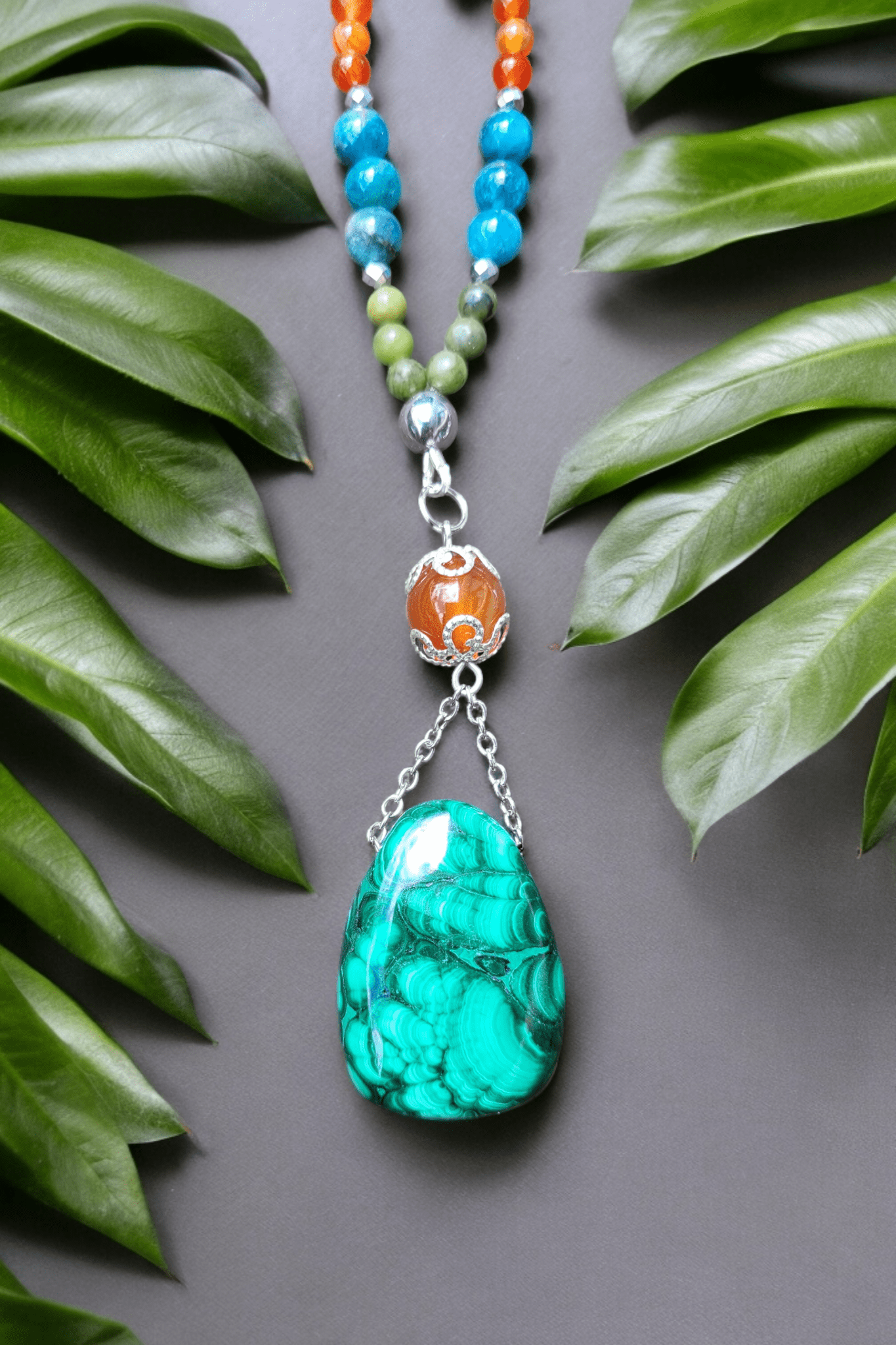 🌿 Sautoir Anti - Douleurs - Flore Holistic
