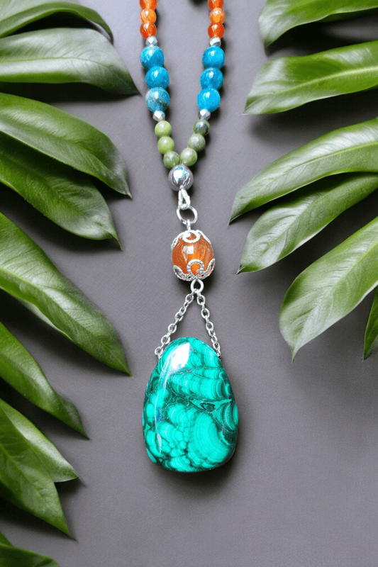 🌿 Sautoir Anti - Douleurs - Flore Holistic